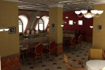 Интериорен дизайн на панорамен ресторант
